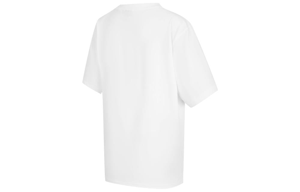 New Balance Sport Logo Tee 'White Purple' 5EC2U843-WT