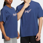 adidas originals Alphabet Printing Sports Short Sleeve Unisex Blue H49560