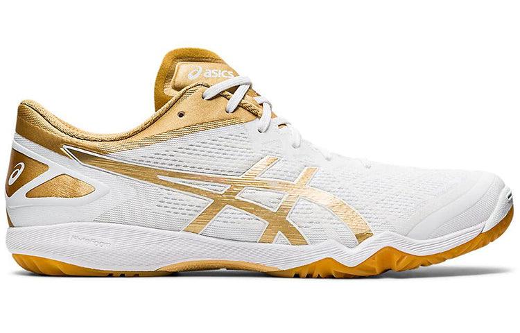 (WMNS) ASICS Attack Dominate FF 2 'White Pure Gold' 1073A010-102
