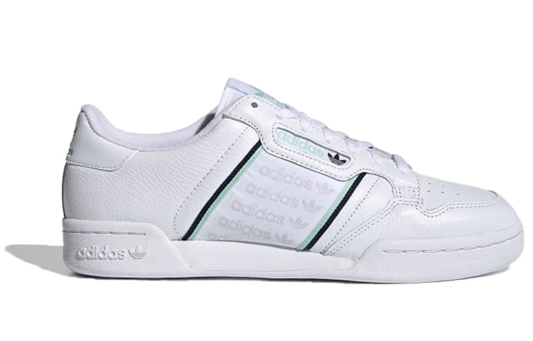 adidas Continental 80 'White Black Green' FU9776