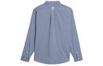 adidas originals x HUMAN MADE Crossover Embroidered Long Sleeves Shirt Blue GM4633