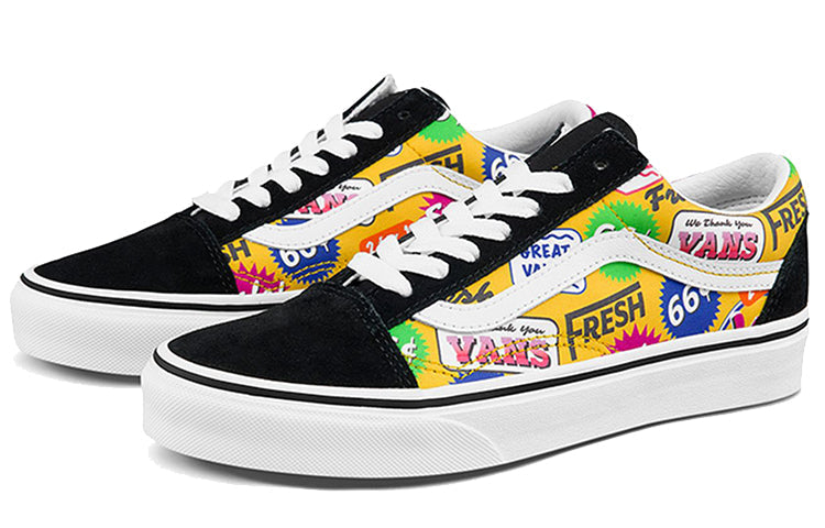 Vans Old Skool Colored Letters Multicolor Multi-Color VN0A3WKT4RR