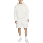 Nike Solid Color Logo Straight Loose Casual Shorts Unisex White DV3056-030
