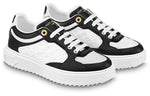 (WMNS) LOUIS VUITTON Time Out Sneakers 'White Mini monogram Black' 1ABUSJ