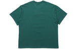 adidas originals Artist Tee Ss Earth Printing Sports Round Neck Short Sleeve Forest Green HA2248