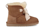 (WMNS) UGG Gita Bow Mini Fleece Lined Brown 1098360-CHE