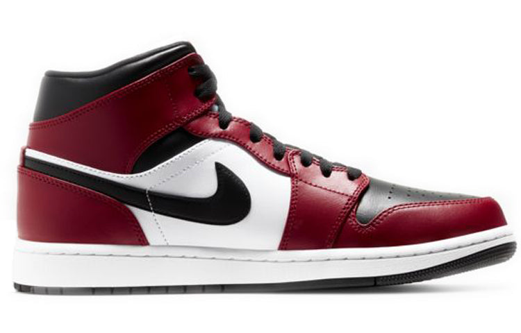 Air Jordan 1 Mid 'Chicago Black Toe' 554724-069