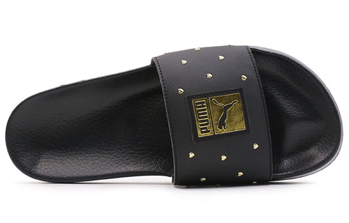 (WMNS) PUMA Leadcat Studs Slide Black 369405-01