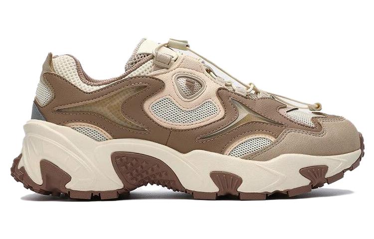 (WMNS) FILA FUSION Sport Sneakers 'Brown White' T12W341601FAC