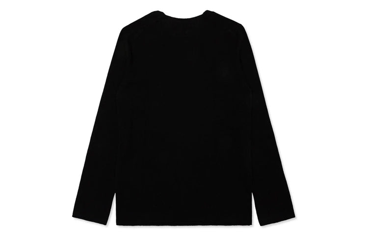 COMME des GARCONS PLAY Sweater Red Emblem 'Black' AZ-N068-051-1