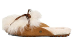 (WMNS) UGG Shaine Fluff Cozy Flat Plush Casual Slipper Brown 1105316-CHE