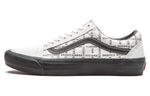 Vans Supreme x Old Skool Pro 'Logo Pattern - White' VN0A45JC2YV