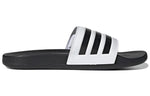 adidas Adilette Comfort Slide 'White Black' GZ5893