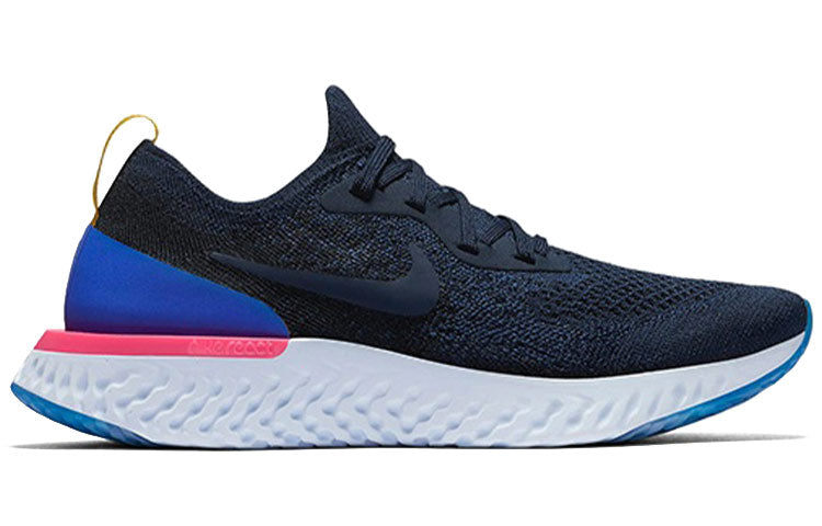 (WMNS) Nike Epic React Flyknit 'College Navy' AQ0070-400