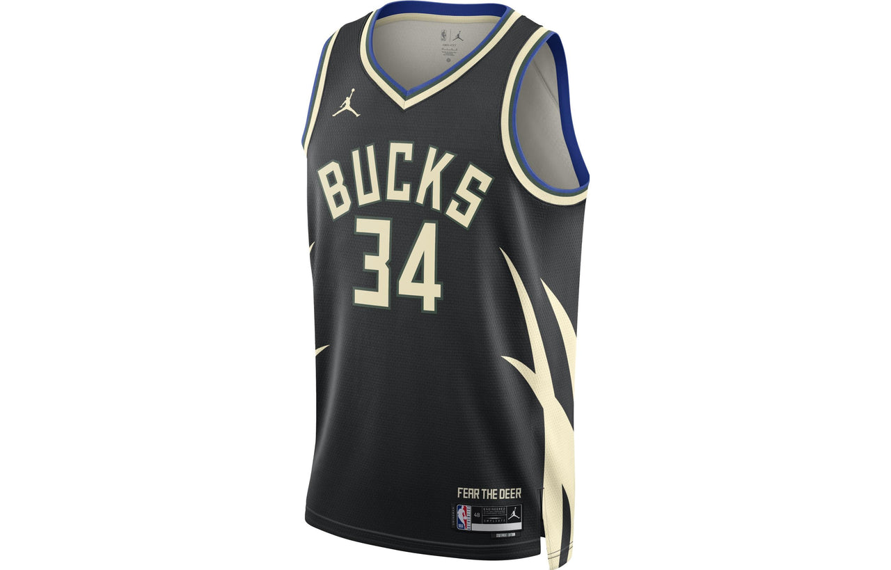 Air Jordan Dri-FIT NBA Giannis Antetokounmpo Swingman Jersey 'Black' DO9533-010