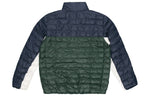 Nike Athleisure Casual Sports Stand Collar protection against cold Stay Warm Jacket Blue Green Colorblock BV4686-451