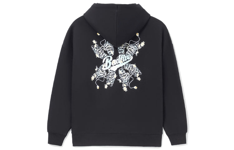 Li-Ning BADFIVE Limited Series Loose Pullover Hoodie 'Black' AWDS131-4