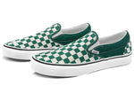 Vans Classic Slip-On 'Checkerboard - Green' VN0A4U382NH