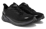 (WMNS) HOKA ONE ONE Clifton 8 Wide 'Black' 1121375-BBLC