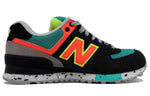(WMNS) New Balance 574 'Black Neon Orange' WL574OBD