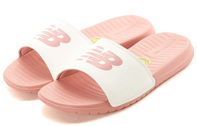 New Balance 130 Fashion Colorblock Casual Sports Slippers Pink White SD130WP