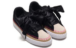 (WMNS) PUMA Suede Heart Sneakerdrille Ribbon Black/Pink 369237-01