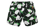 Supreme SS18 Nylon Water Short Flowers Casual Shorts Unisex Black SUP-SS18-10432