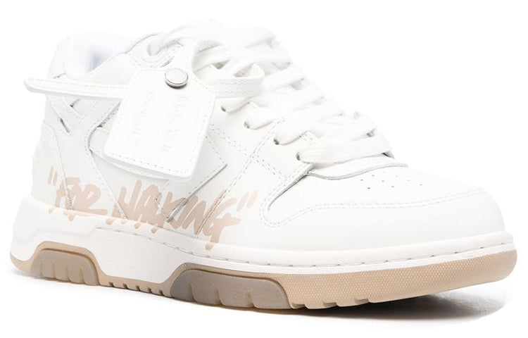 (WMNS) Off-White Out Of Office Low-Top Sneaker 'White Beige' OWIA259S23LEA0030117