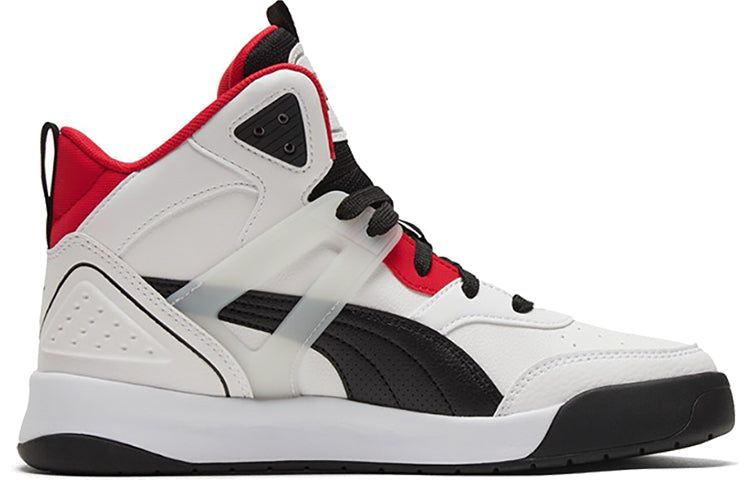 PUMA Backcourt Mid 'White Black Red' 374139-01