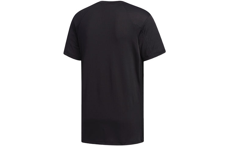 adidas Xplr Act Ss T Casual Sports Round Neck Pullover Short Sleeve Black DW4195