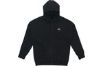 adidas Splicing hooded Zipper Jacket Black HG1835