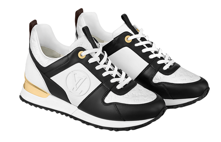 (WMNS) LOUIS VUITTON Run Away Sneakers 'Black Gold' 1ABP7I