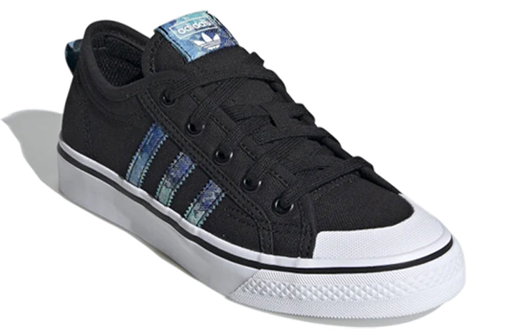 (GS) adidas Nizza J 'Black Blue' EF5429
