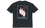 Converse Applique Short-sleeve Tee Unisex Black 10020849-001