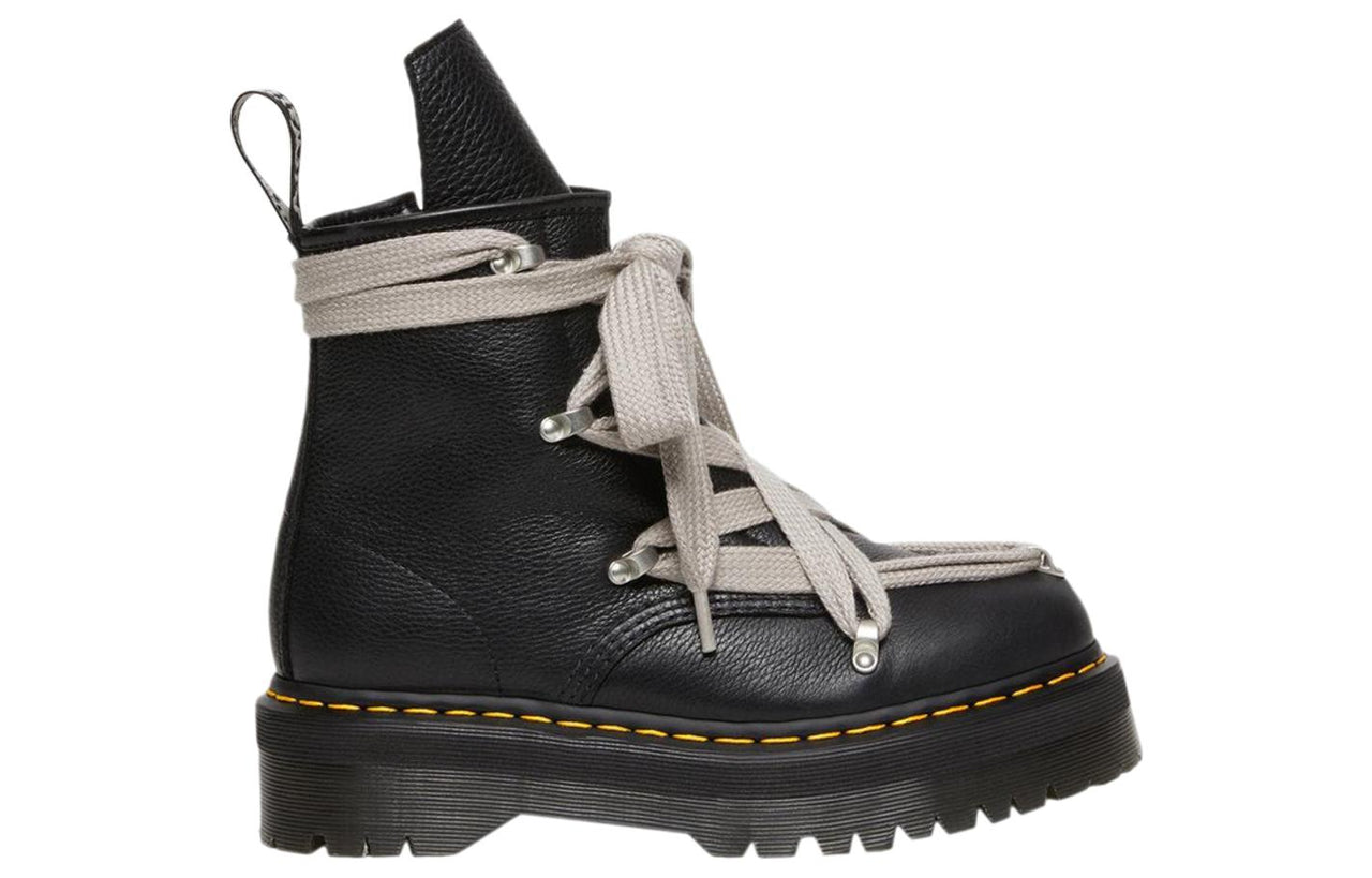 Dr. Martens 1460 x Rick Owens Pent Leather Platform Boot 'Black Lunar' 27977001