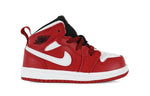 (TD) Air Jordan 1 Mid 'Red' 640735-605