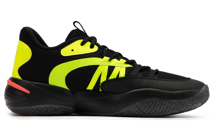 PUMA Court Rider 2.0 Glow Stick 'Black Lime Squeeze' 377393-01