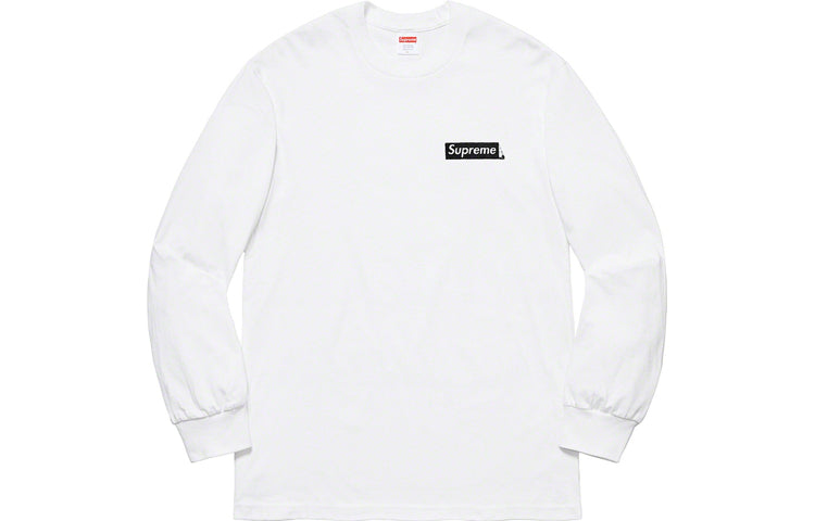 Supreme SS20 Back Alphabet Long Sleeves Unisex White SUP-SS20-338