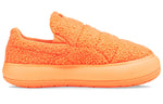 (WMNS) PUMA Suede Mayu Slip-On 'Teddy - Neon Citrus' 384887-04