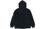 PUMA lamb's wool hooded Stay Warm Windproof logo Jacket Black 535066-01