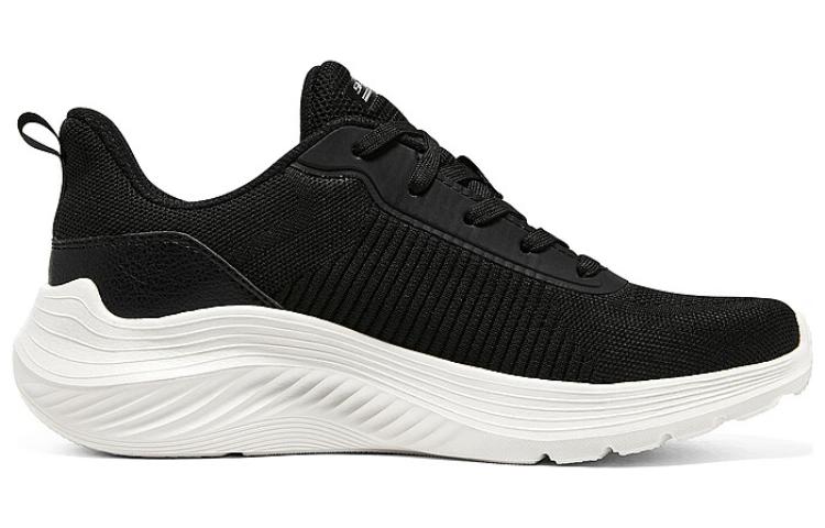 (WMNS) Skechers Bobs Squad Waves 'Black' 117470-BLK