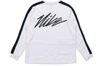 Nike Dri-Fit Men'S Fleece Training Top 'White/Black' DB4210-100