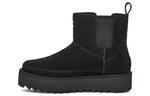 (WMNS) UGG Classic Chelsea Platform Mini Boot 'Black' 1158051-BLK