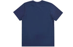 Men's Nike Embroidered Small Round Neck Short Sleeve Deep Navy Blue T-Shirt AR4999-410