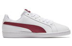 PUMA Smash Leather 'White Tibetan Red' 356722-23