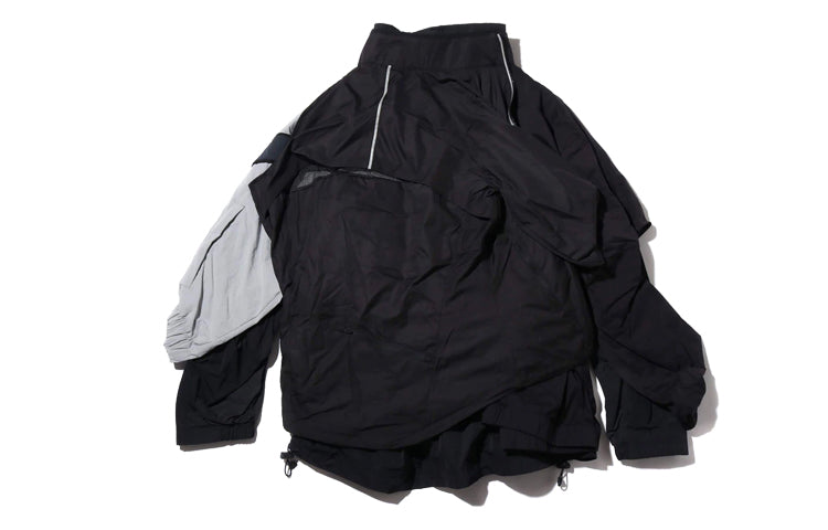 Nike Lab Collection Nrg Dh Jacket Splicing multilayer Black Gray AV8265-010