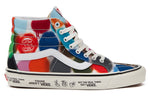 Vans SK8-Hi Wear-resistant Non-Slip Casual Skateboarding Shoes MULTI-COLOR VN0A38GF9XQ
