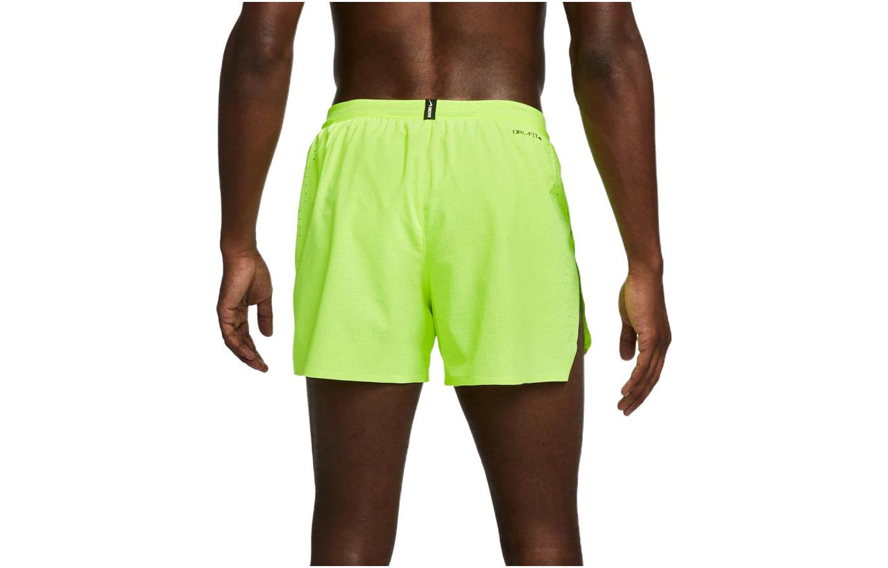 Nike Solid Color Mesh Casual Straight Sports Shorts Green CJ7840-702