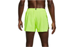 Nike Solid Color Mesh Casual Straight Sports Shorts Green CJ7840-702