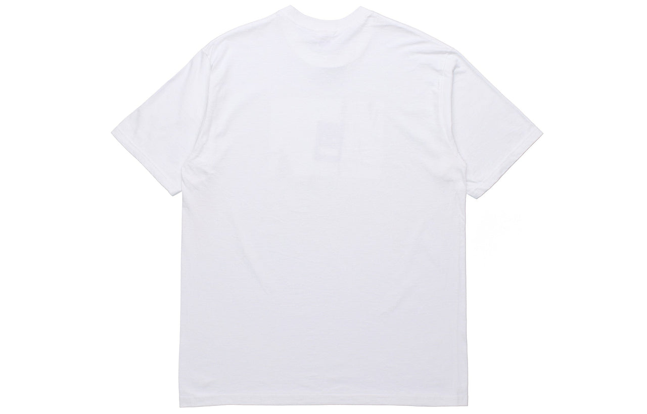 Supreme FW19 Week 1 Banner Tee Short Sleeve Unisex White SUP-FW19-226